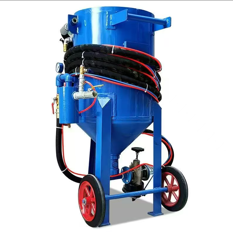 Why choose sandblasting pot? Its core advantages.