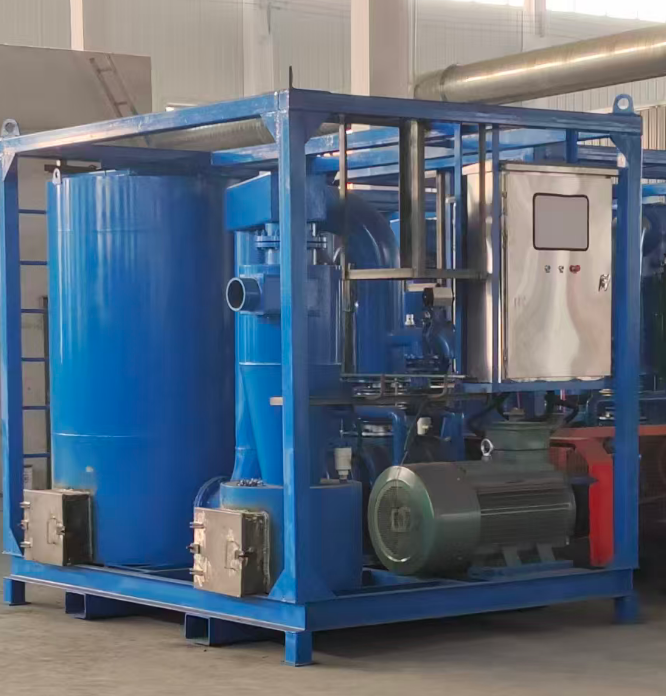 55 KW Abrasive Recycling Vacuum Sand Suction Machine
