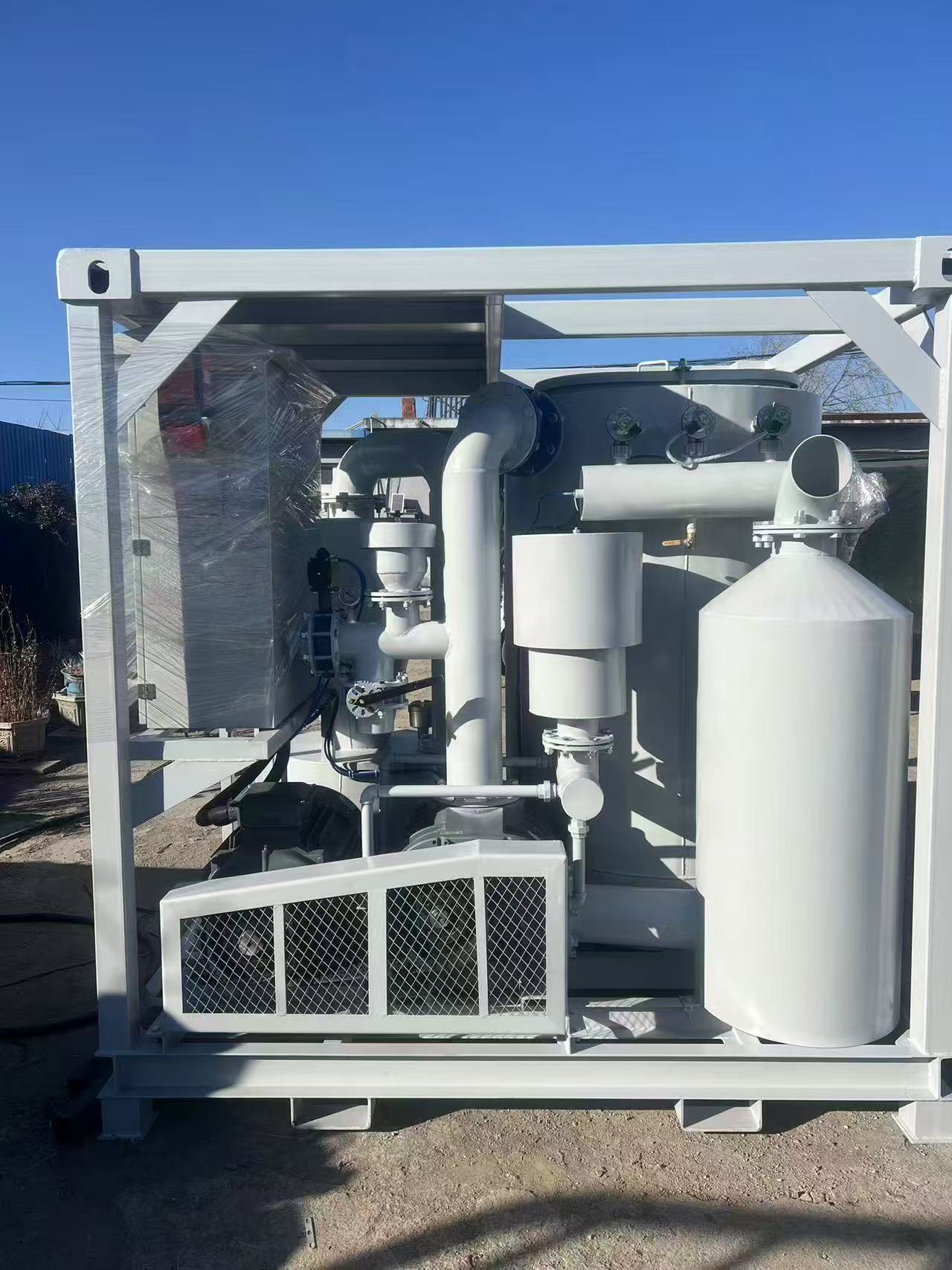 75 KW Abrasive Recycling Vacuum Sand Suction Machine