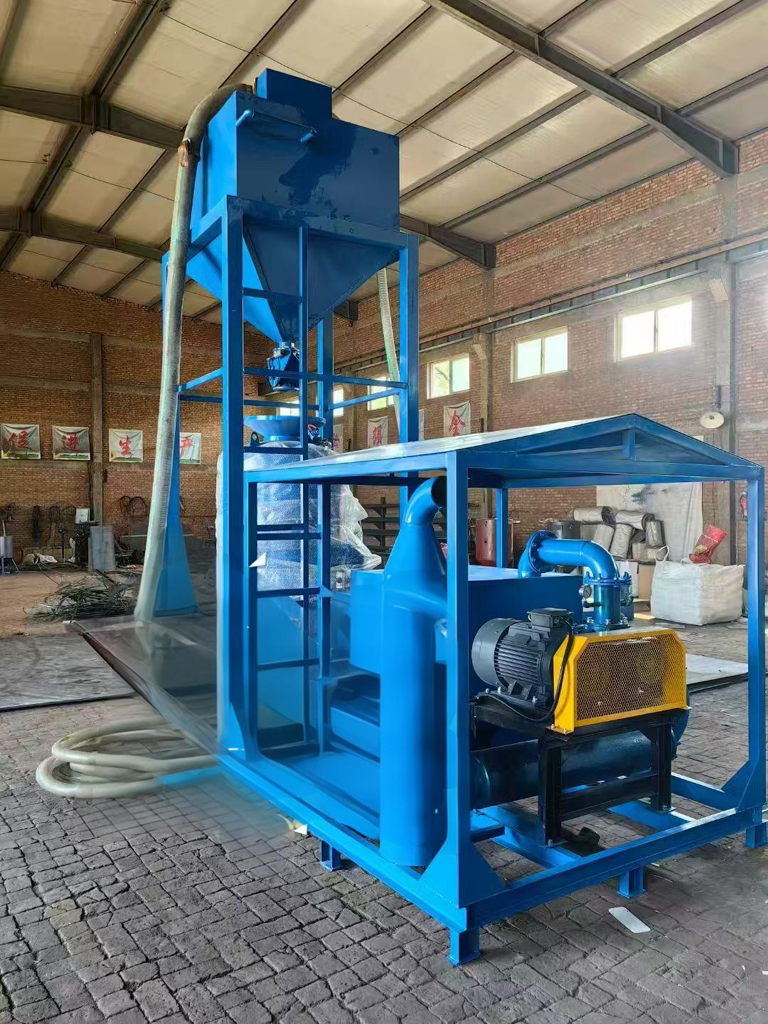 37 KW Abrasive Recycling Vacuum Sand Suction Machine