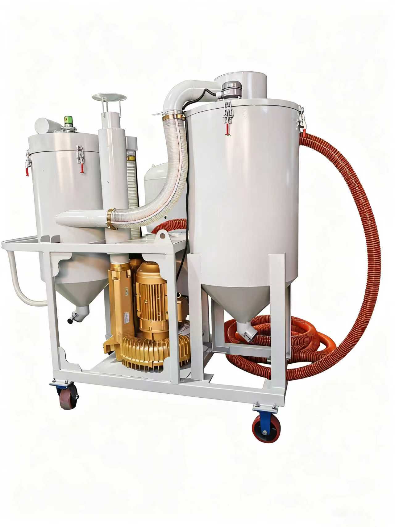 15KW Portable Abrasive Media Recycling Vacuum Sand Suction Machine