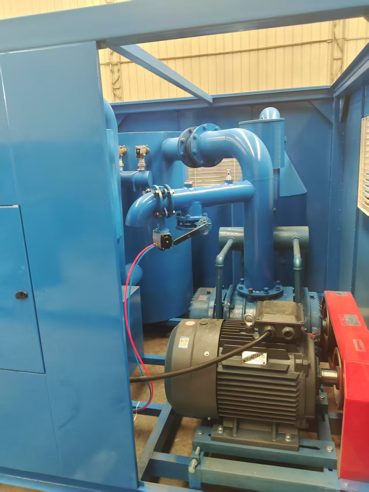 22 KW Abrasive Recycling Vacuum Sand Suction Machine