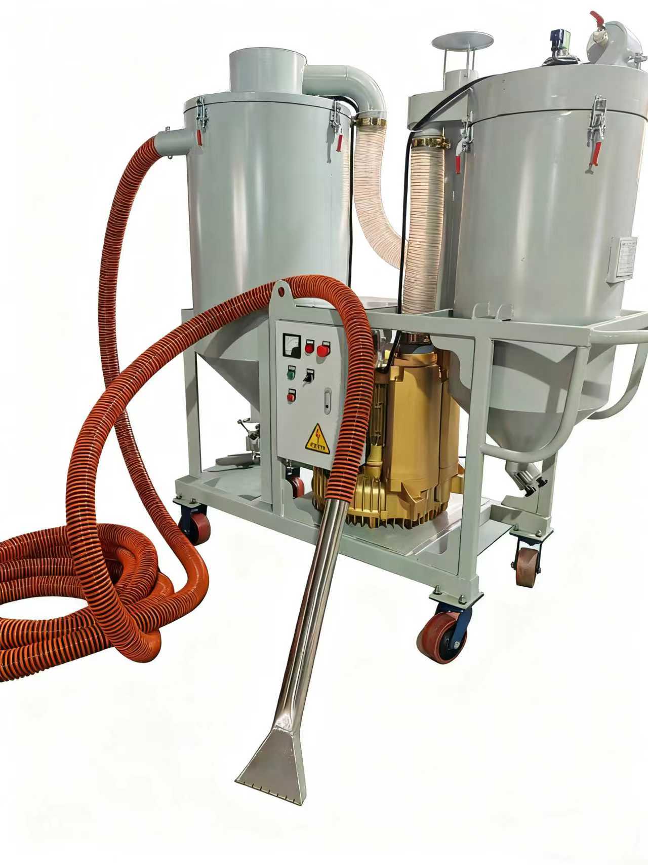 15KW Portable Abrasive Media Recycling Vacuum Sand Suction Machine